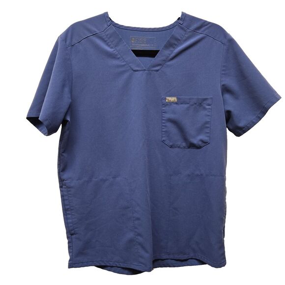 FIGS Lot Technical Collection Scrub Tops sz Small Med w/ Pockets V-Neck - Picture 15 of 16